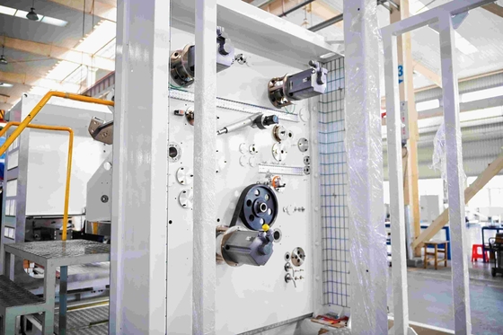 진공 롤링 구리 / 알루미늄 금속화 장비 금속 코팅 롤링 시스템